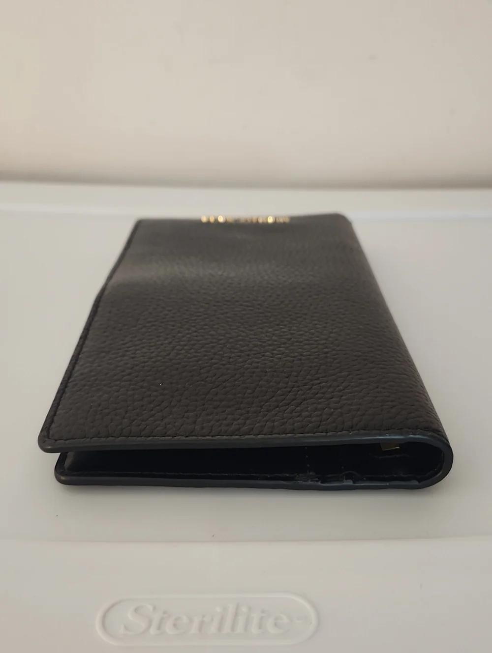 Michael Kors Large Bifold Passport Wallet w/Free MK Bag Charm